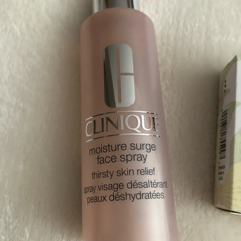 Clinique Moisture Surge Spray and Beyond Perfecting Foundation